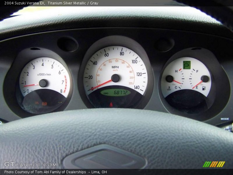 Titanium Silver Metallic / Gray 2004 Suzuki Verona EX