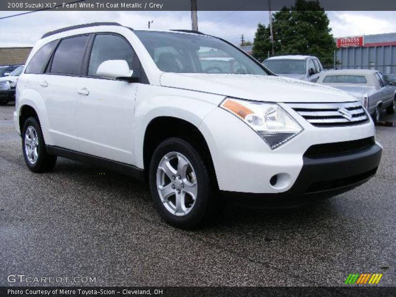 Pearl White Tri Coat Metallic / Grey 2008 Suzuki XL7