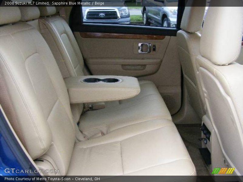 Sapphire Blue Metallic / Beige 2008 Suzuki XL7 Limited