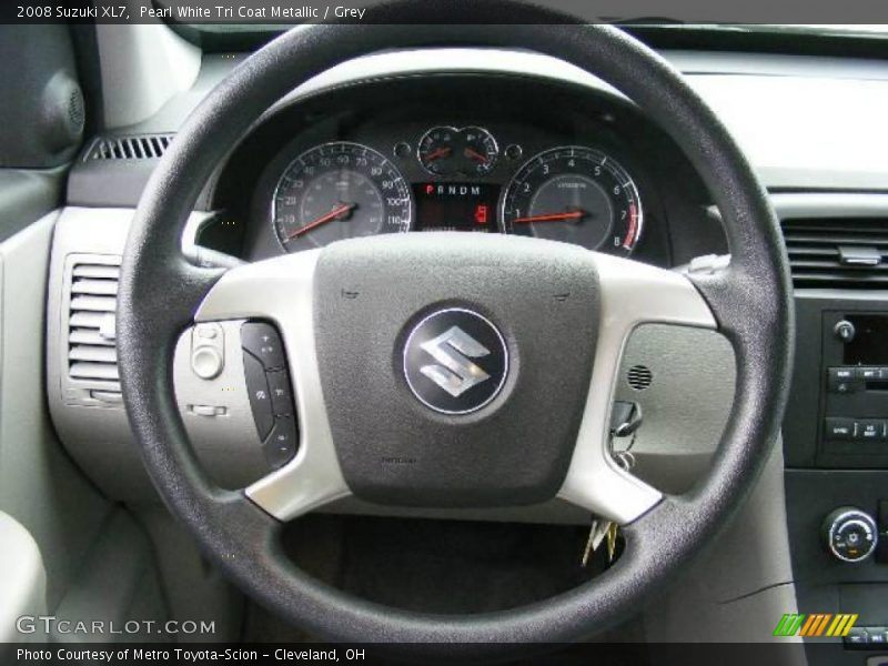 Pearl White Tri Coat Metallic / Grey 2008 Suzuki XL7
