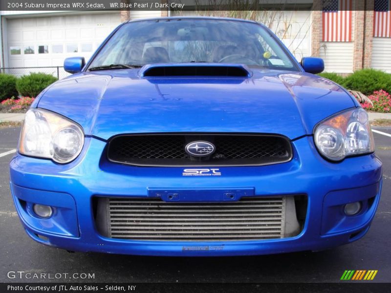WR Blue Pearl / Dark Gray 2004 Subaru Impreza WRX Sedan