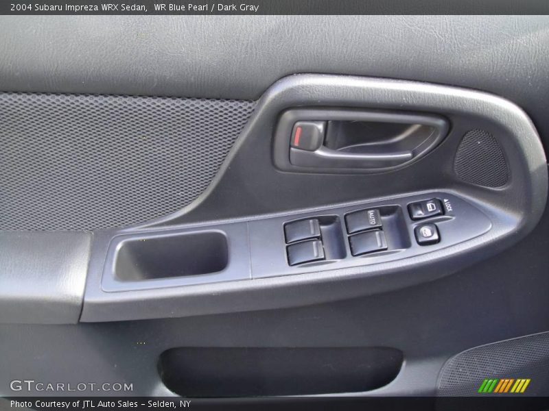 WR Blue Pearl / Dark Gray 2004 Subaru Impreza WRX Sedan