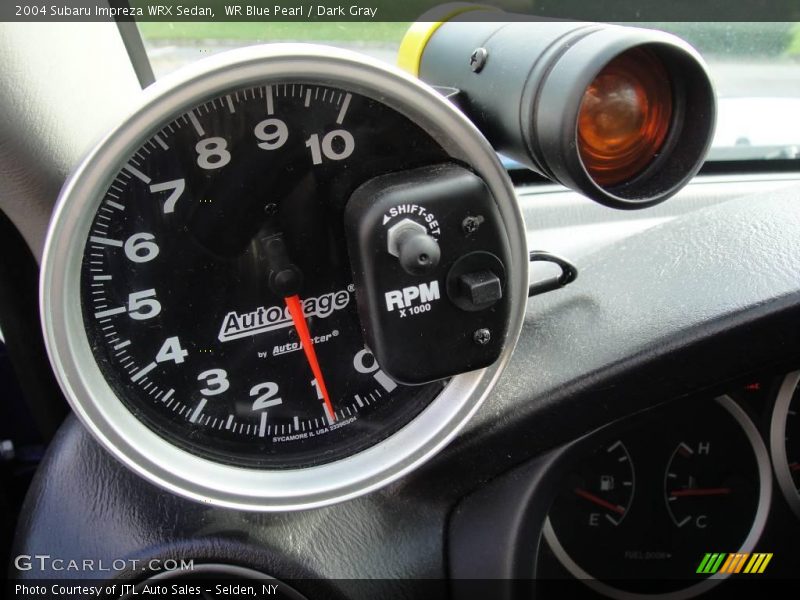 WR Blue Pearl / Dark Gray 2004 Subaru Impreza WRX Sedan