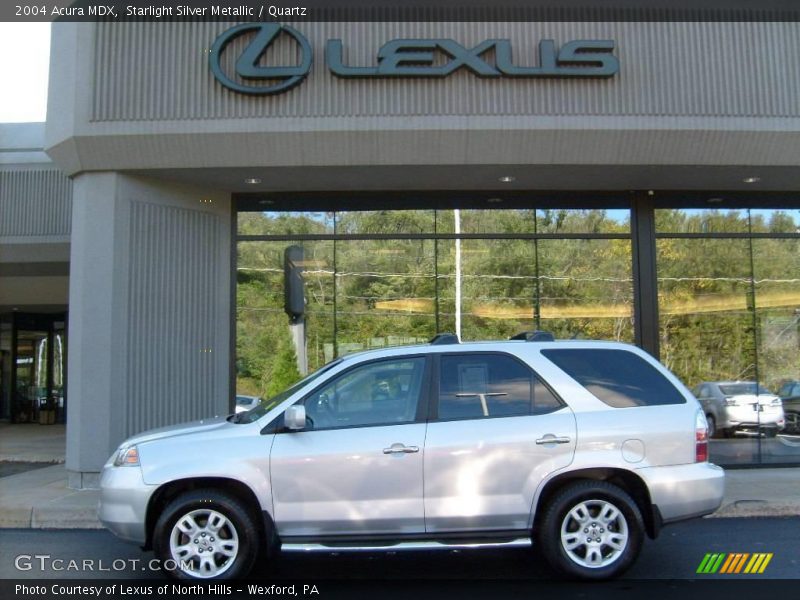 Starlight Silver Metallic / Quartz 2004 Acura MDX
