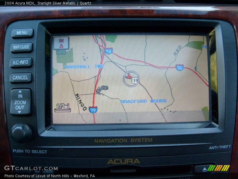 Starlight Silver Metallic / Quartz 2004 Acura MDX