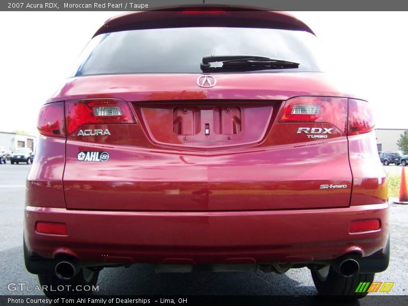 Moroccan Red Pearl / Taupe 2007 Acura RDX