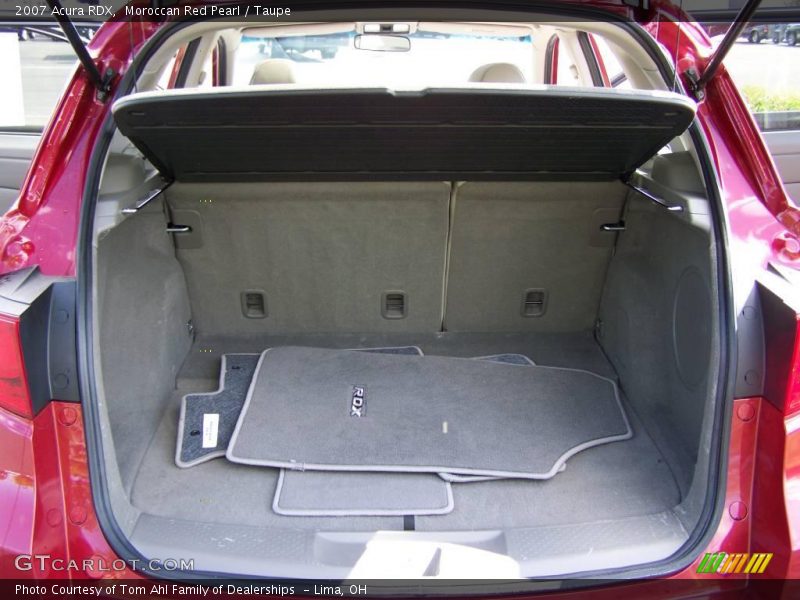 Moroccan Red Pearl / Taupe 2007 Acura RDX