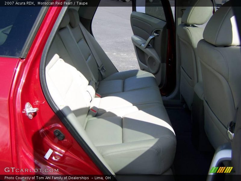 Moroccan Red Pearl / Taupe 2007 Acura RDX