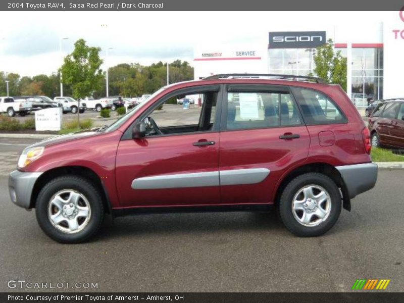 Salsa Red Pearl / Dark Charcoal 2004 Toyota RAV4