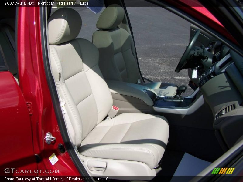 Moroccan Red Pearl / Taupe 2007 Acura RDX