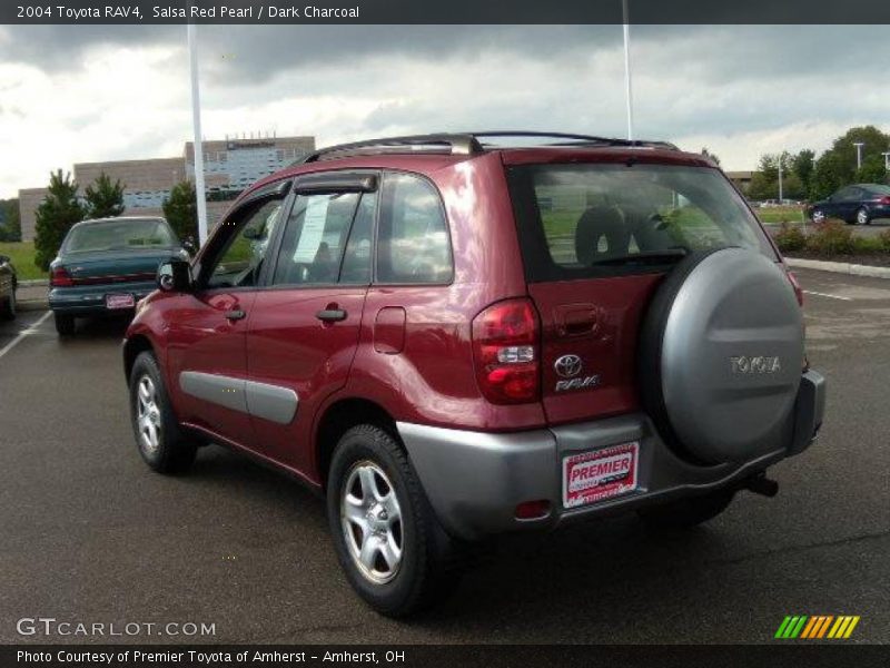Salsa Red Pearl / Dark Charcoal 2004 Toyota RAV4