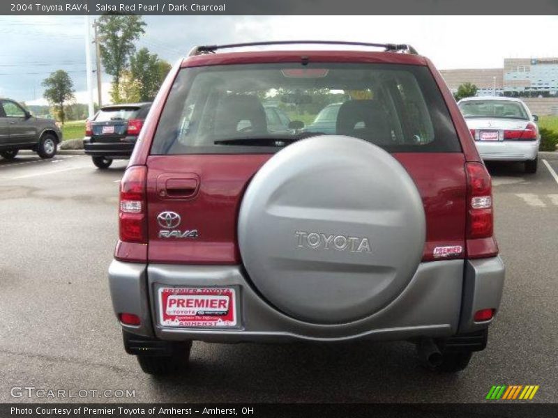 Salsa Red Pearl / Dark Charcoal 2004 Toyota RAV4