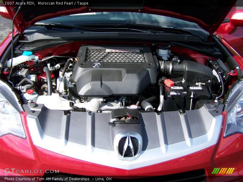 Moroccan Red Pearl / Taupe 2007 Acura RDX