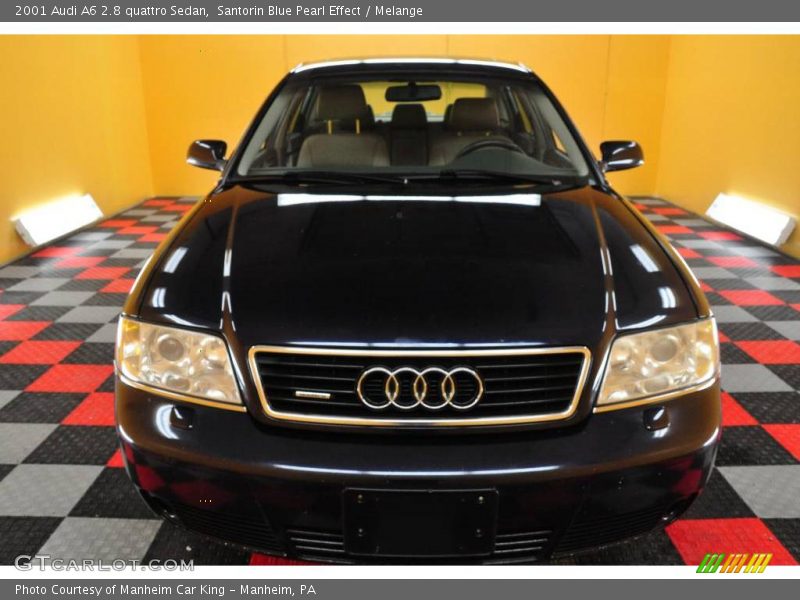 Santorin Blue Pearl Effect / Melange 2001 Audi A6 2.8 quattro Sedan