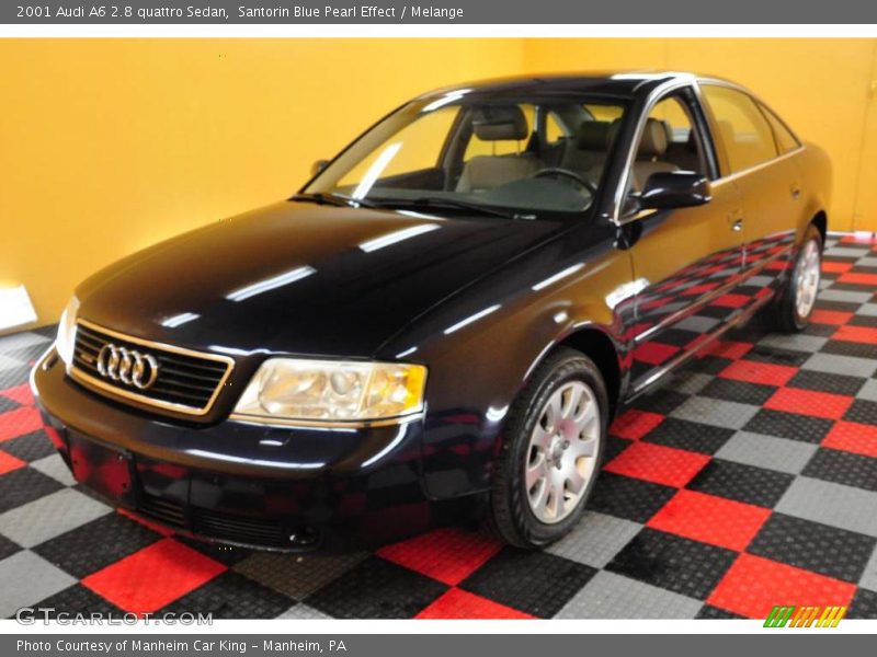 Santorin Blue Pearl Effect / Melange 2001 Audi A6 2.8 quattro Sedan