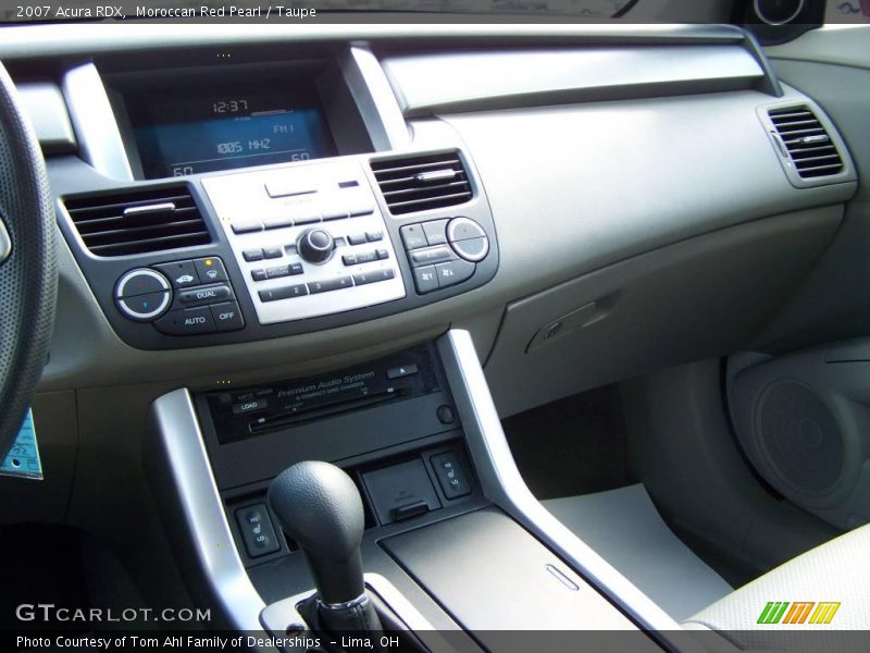 Moroccan Red Pearl / Taupe 2007 Acura RDX