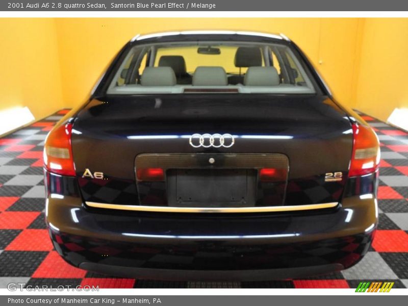 Santorin Blue Pearl Effect / Melange 2001 Audi A6 2.8 quattro Sedan