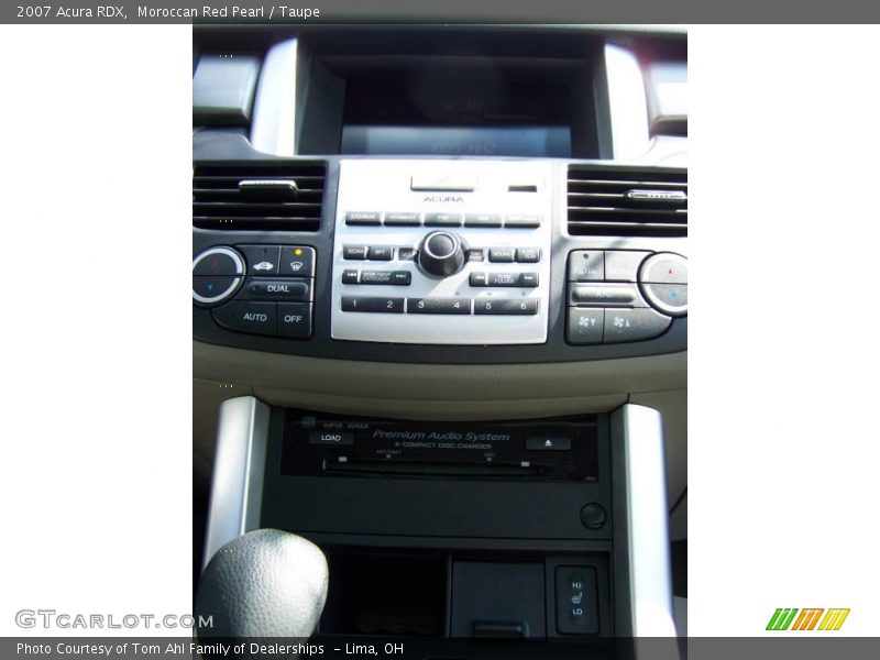 Moroccan Red Pearl / Taupe 2007 Acura RDX