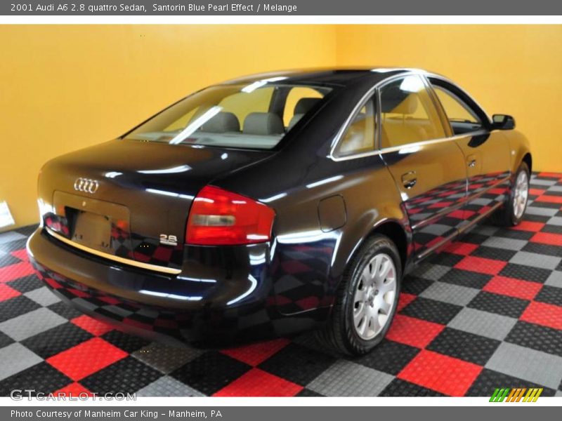 Santorin Blue Pearl Effect / Melange 2001 Audi A6 2.8 quattro Sedan
