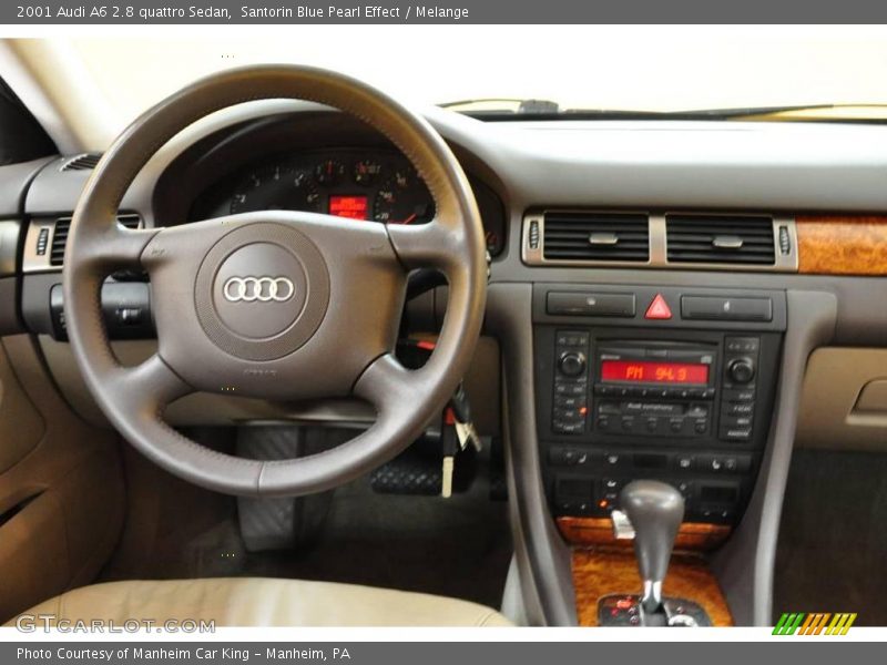 Santorin Blue Pearl Effect / Melange 2001 Audi A6 2.8 quattro Sedan