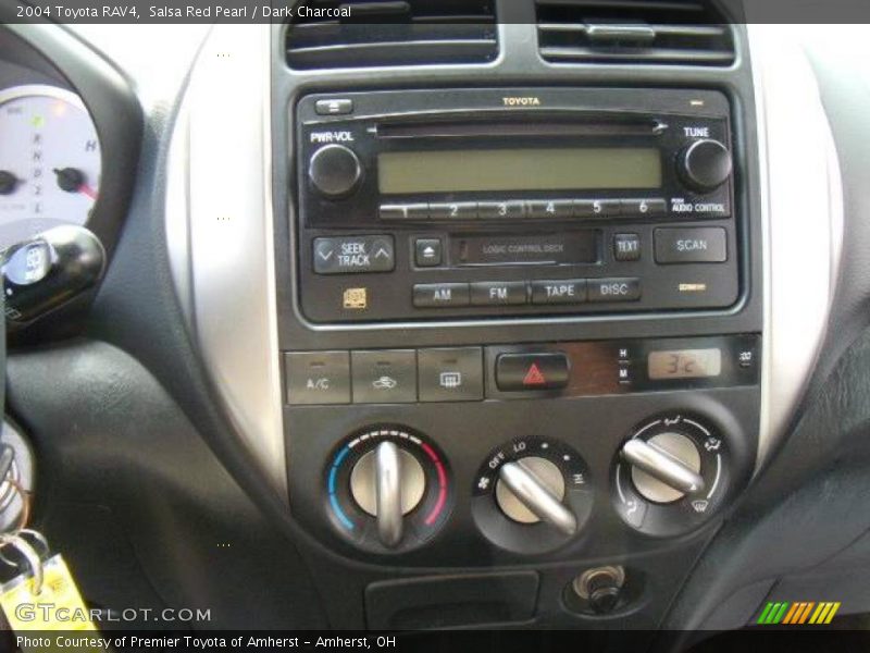 Salsa Red Pearl / Dark Charcoal 2004 Toyota RAV4