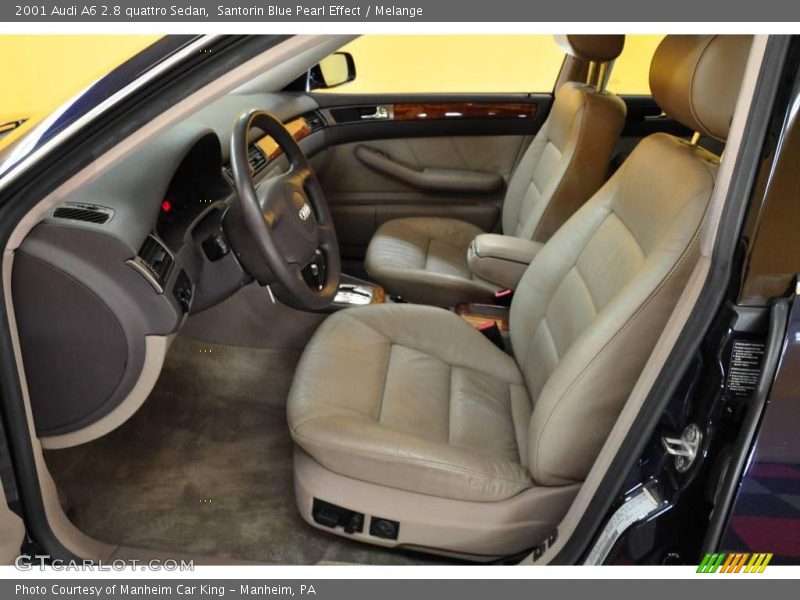 Santorin Blue Pearl Effect / Melange 2001 Audi A6 2.8 quattro Sedan