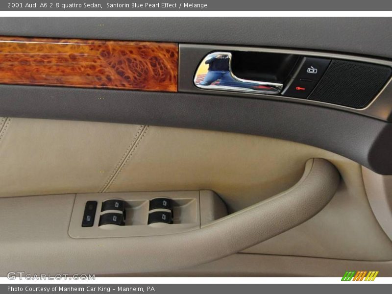 Santorin Blue Pearl Effect / Melange 2001 Audi A6 2.8 quattro Sedan