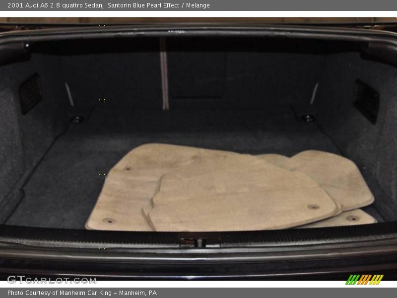 Santorin Blue Pearl Effect / Melange 2001 Audi A6 2.8 quattro Sedan