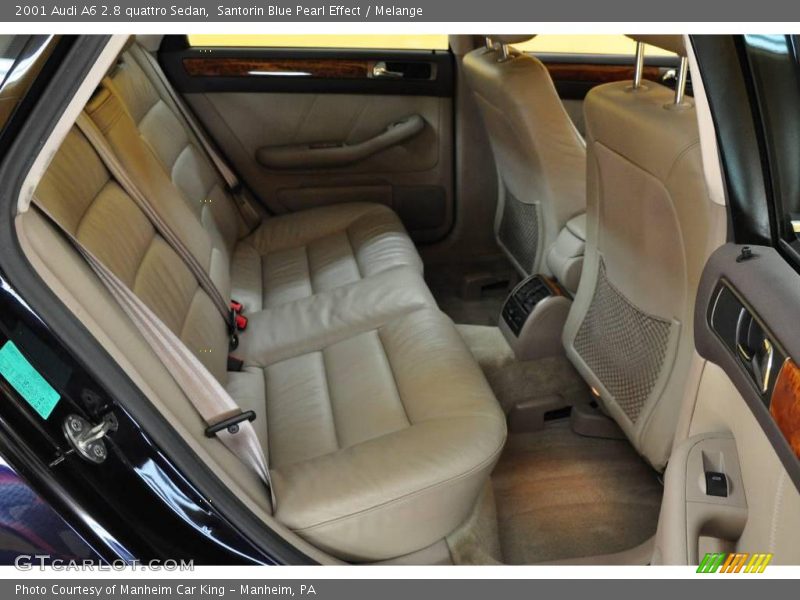 Santorin Blue Pearl Effect / Melange 2001 Audi A6 2.8 quattro Sedan