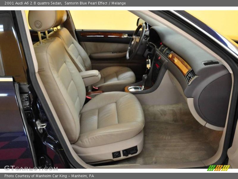 Santorin Blue Pearl Effect / Melange 2001 Audi A6 2.8 quattro Sedan