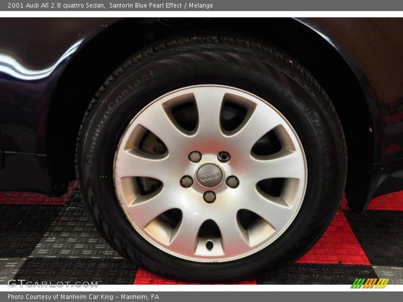 Santorin Blue Pearl Effect / Melange 2001 Audi A6 2.8 quattro Sedan