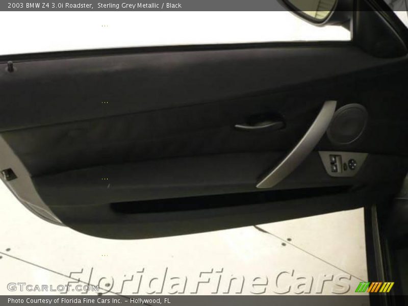 Sterling Grey Metallic / Black 2003 BMW Z4 3.0i Roadster
