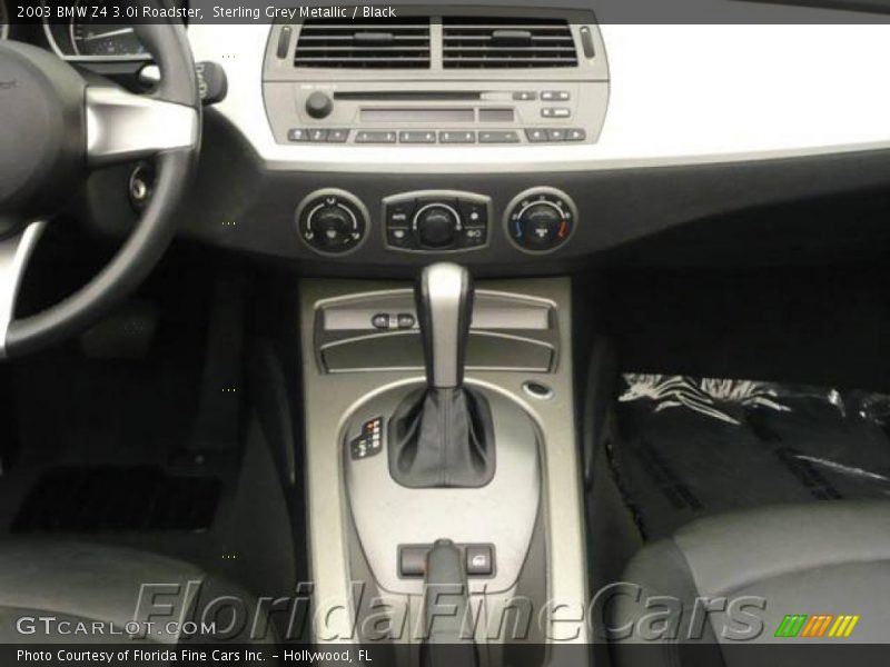 Sterling Grey Metallic / Black 2003 BMW Z4 3.0i Roadster