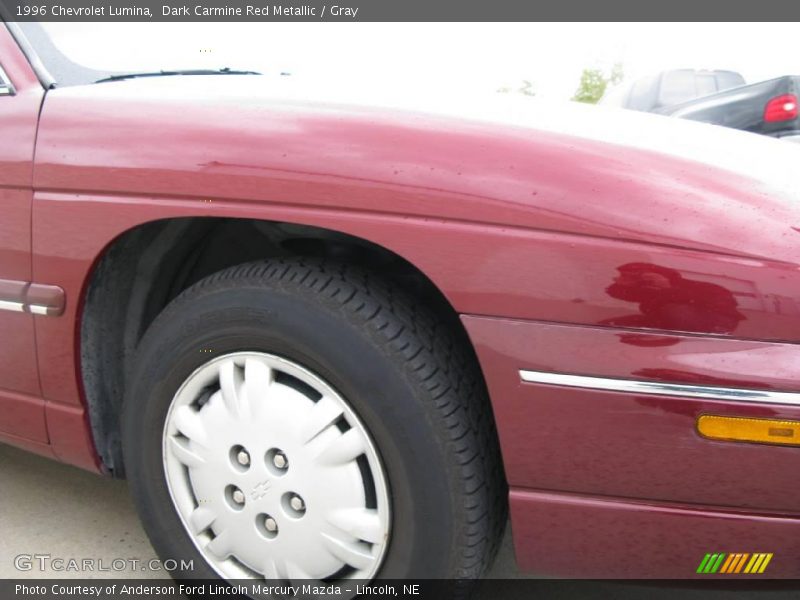 Dark Carmine Red Metallic / Gray 1996 Chevrolet Lumina