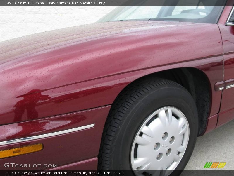 Dark Carmine Red Metallic / Gray 1996 Chevrolet Lumina