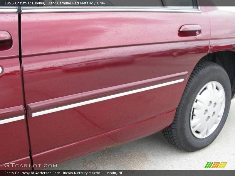 Dark Carmine Red Metallic / Gray 1996 Chevrolet Lumina