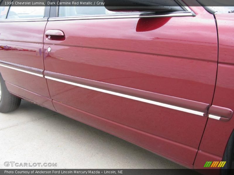 Dark Carmine Red Metallic / Gray 1996 Chevrolet Lumina