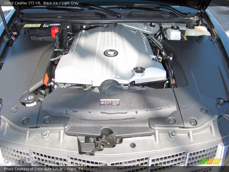 Black Ice / Light Gray 2009 Cadillac STS V8