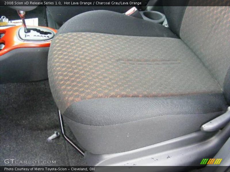 Hot Lava Orange / Charcoal Gray/Lava Orange 2008 Scion xD Release Series 1.0