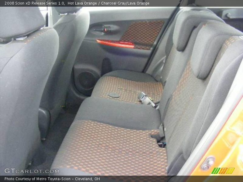Hot Lava Orange / Charcoal Gray/Lava Orange 2008 Scion xD Release Series 1.0