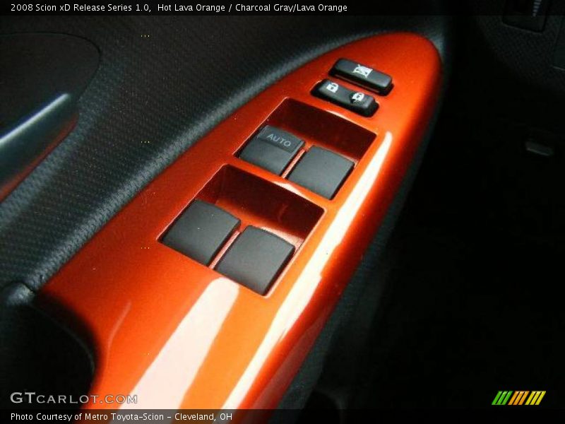 Hot Lava Orange / Charcoal Gray/Lava Orange 2008 Scion xD Release Series 1.0