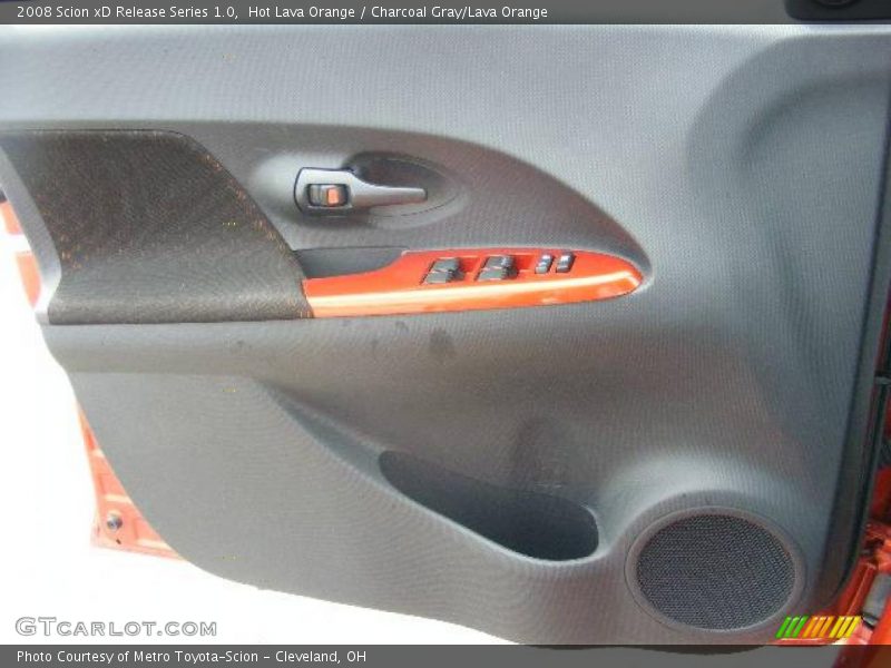 Hot Lava Orange / Charcoal Gray/Lava Orange 2008 Scion xD Release Series 1.0