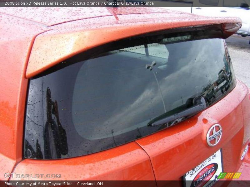 Hot Lava Orange / Charcoal Gray/Lava Orange 2008 Scion xD Release Series 1.0