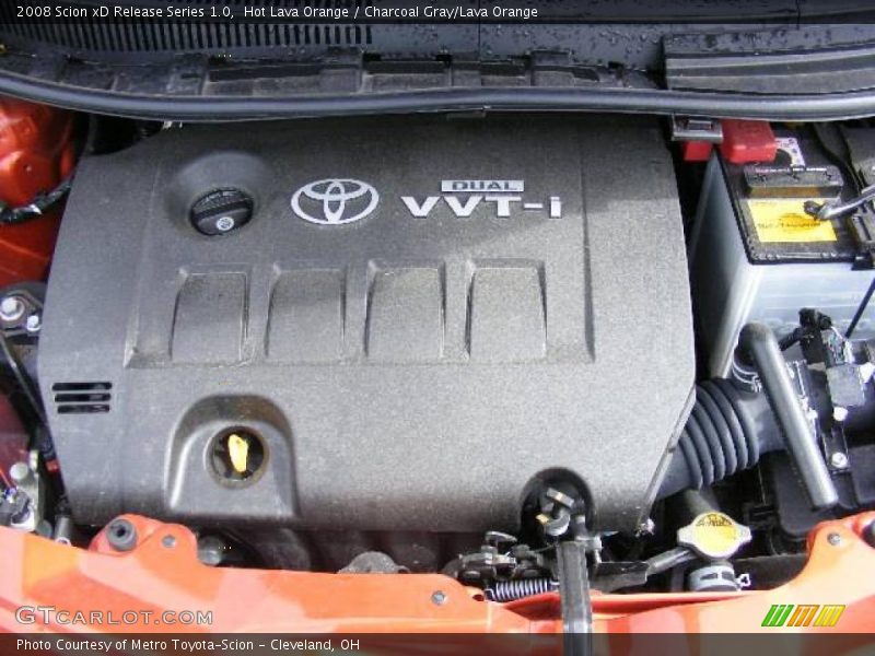 Hot Lava Orange / Charcoal Gray/Lava Orange 2008 Scion xD Release Series 1.0