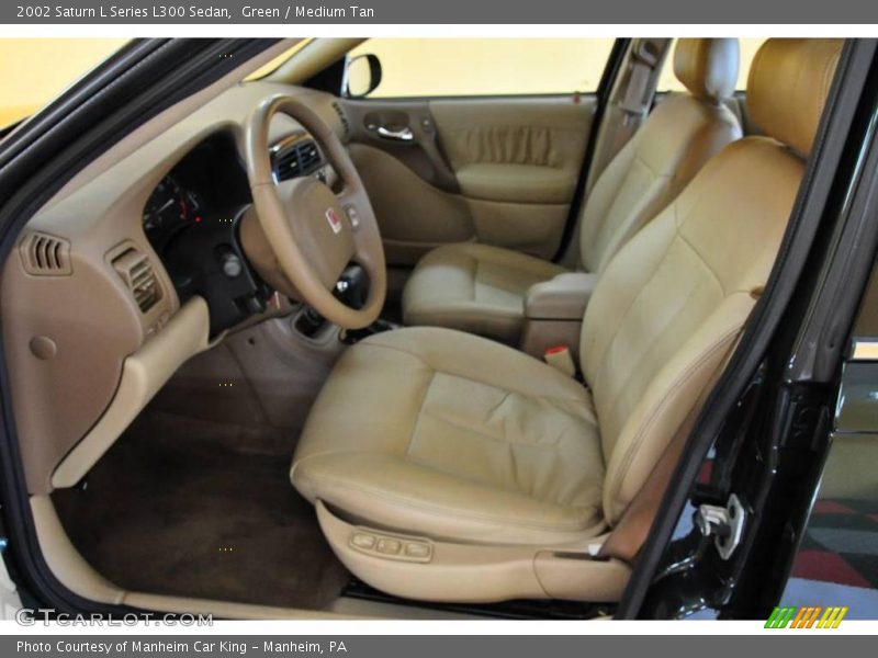 Green / Medium Tan 2002 Saturn L Series L300 Sedan