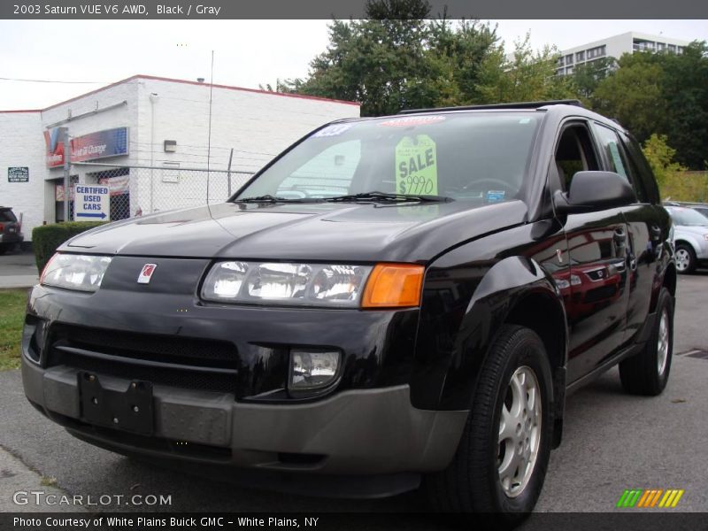 Black / Gray 2003 Saturn VUE V6 AWD