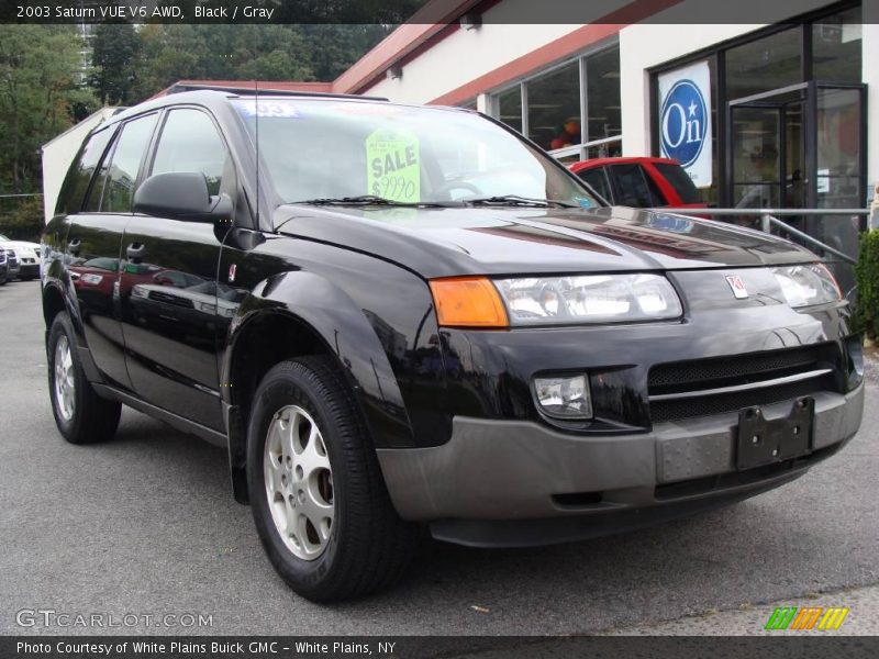 Black / Gray 2003 Saturn VUE V6 AWD