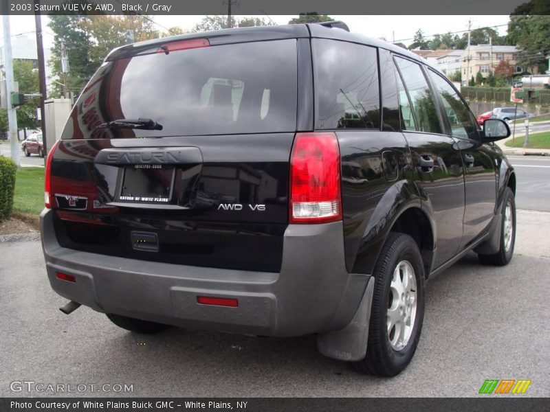 Black / Gray 2003 Saturn VUE V6 AWD