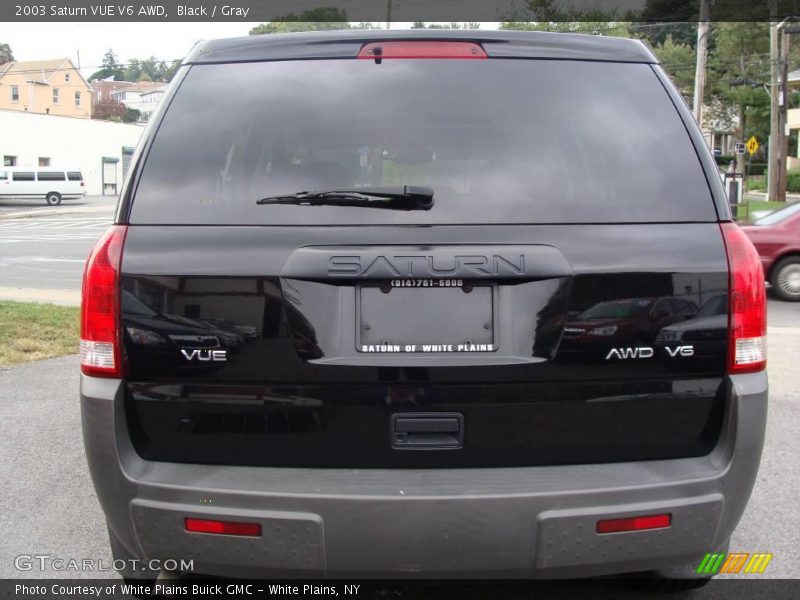 Black / Gray 2003 Saturn VUE V6 AWD