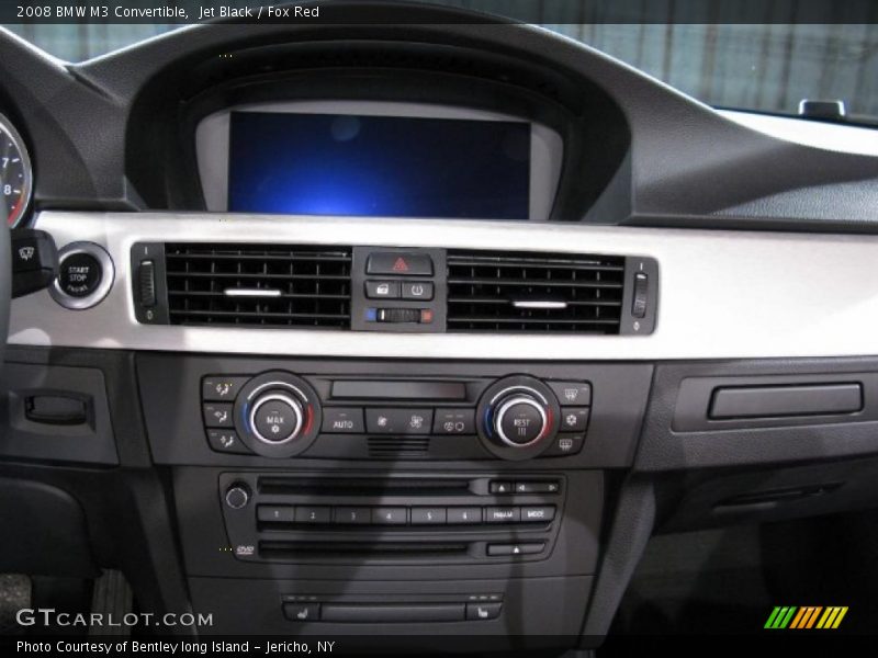 Jet Black / Fox Red 2008 BMW M3 Convertible